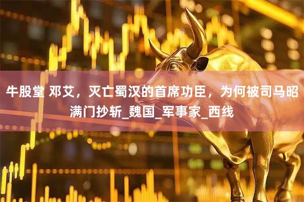 牛股堂 邓艾，灭亡蜀汉的首席功臣，为何被司马昭满门抄斩_魏国_军事家_西线